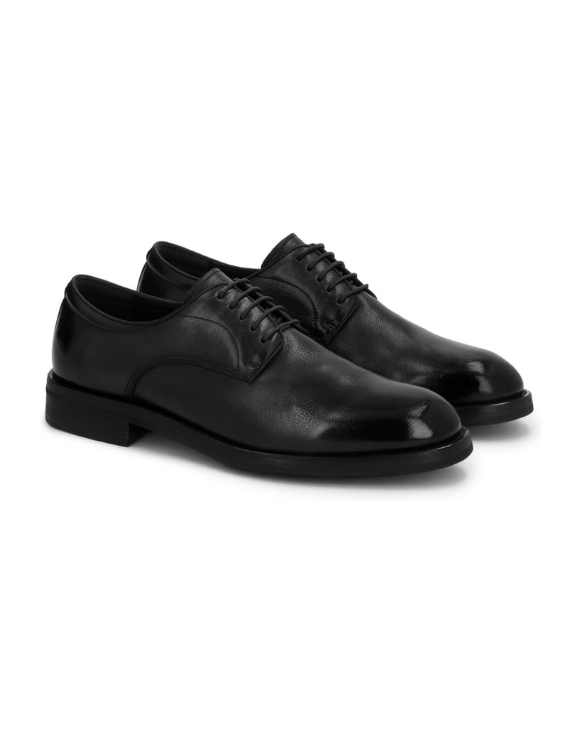 Kazar-Halbschuhe-aus-Leder-in-Schwarz-schwarz