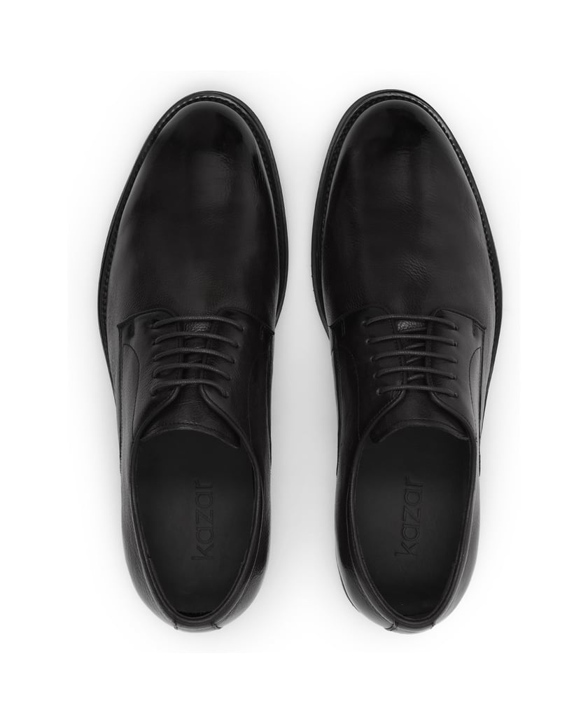 Kazar-Halbschuhe-aus-Leder-in-Schwarz-schwarz