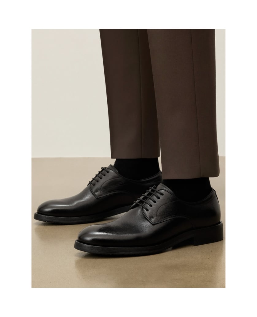 Kazar-Halbschuhe-aus-Leder-in-Schwarz-schwarz