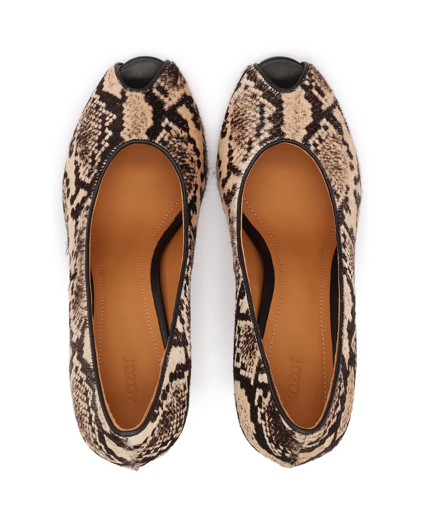 Kazar-Beige-und-braune-Pumps-mit-Naturborsten-beige