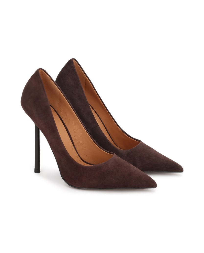 Kazar-Dunkelbraune-Pumps-aus-Wildleder-dunkelbraun