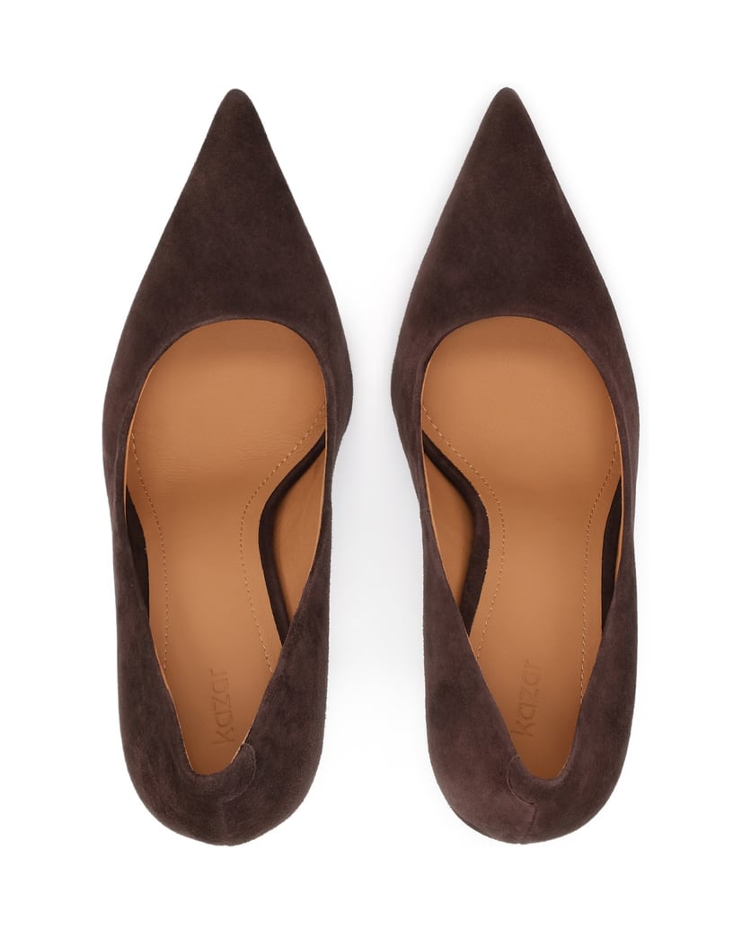 Kazar-Dunkelbraune-Pumps-aus-Wildleder-dunkelbraun