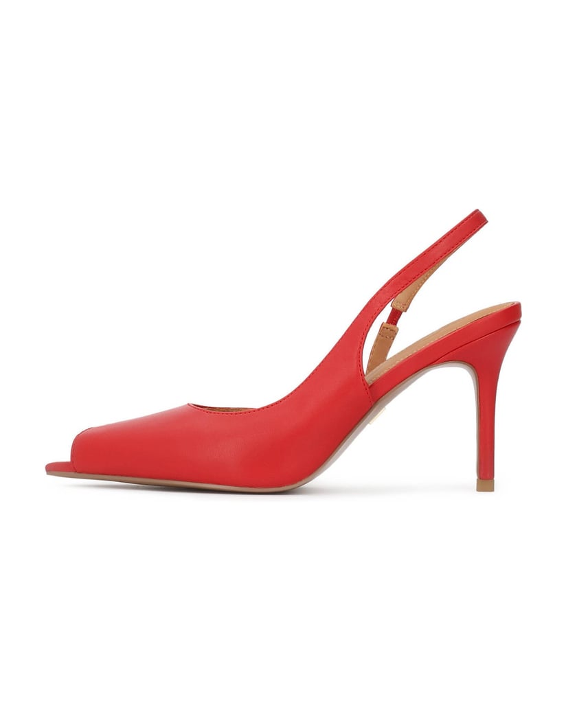 Kazar-Rote-Pumps-mit-Ausschnitt-rot
