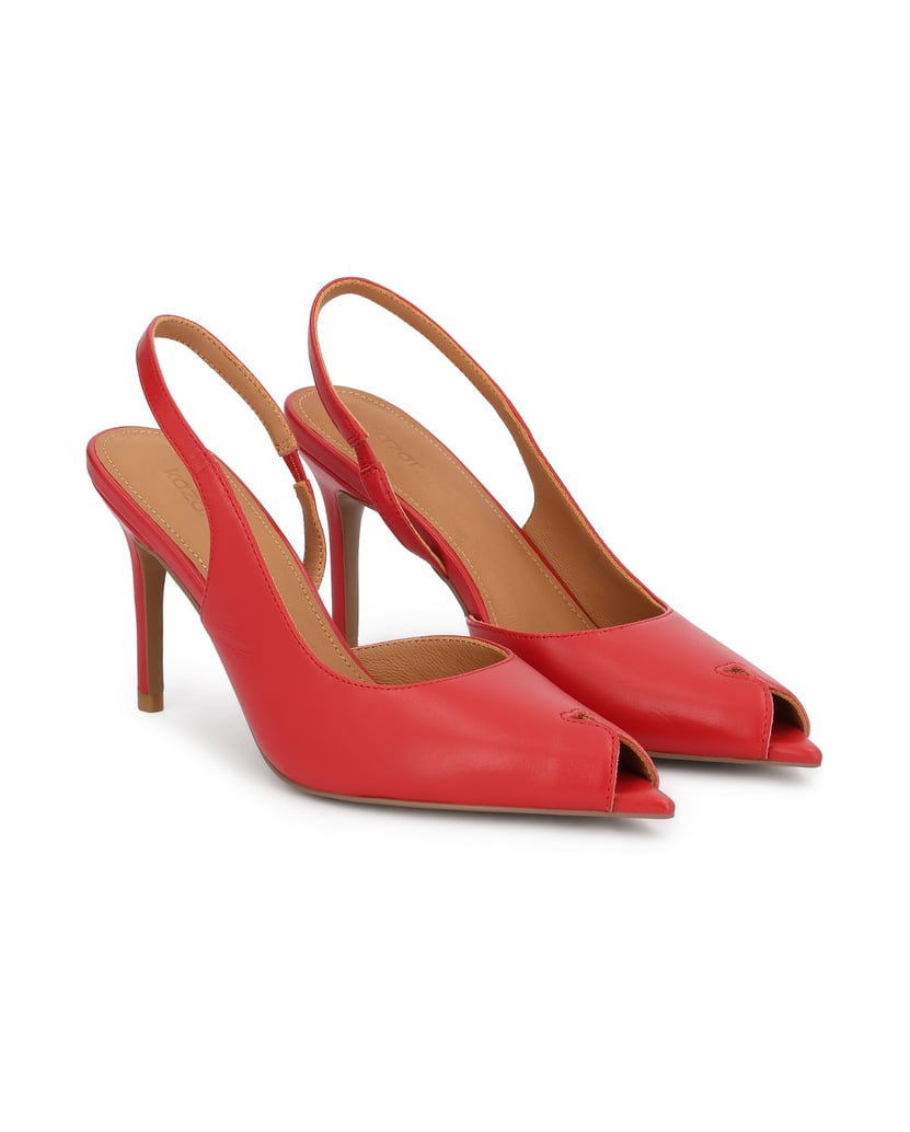 Kazar-Rote-Pumps-mit-Ausschnitt-rot