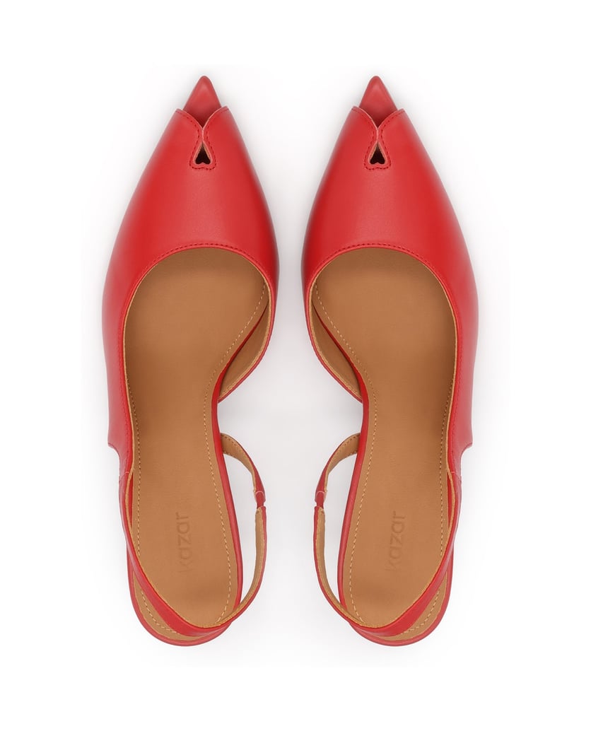 Kazar-Rote-Pumps-mit-Ausschnitt-rot