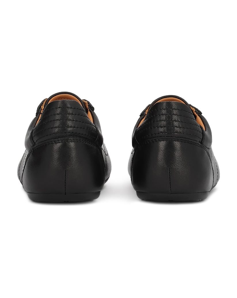 Kazar-Schwarze-Sneakers-aus-weichem-Leder-schwarz