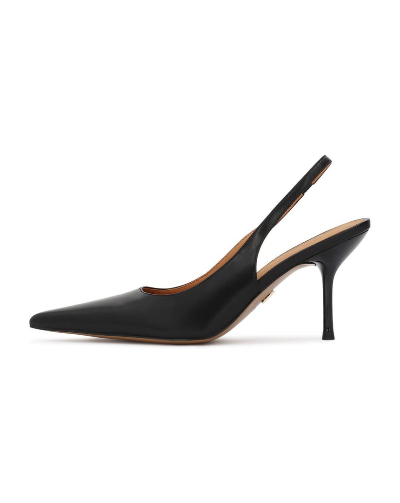 Kazar-Schwarze-Pumps-mit-offenem-Absatz-und-spitzer-Nase-schwarz