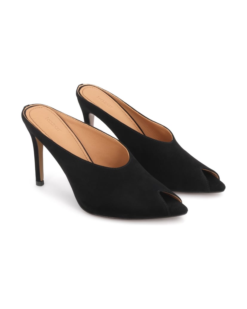 Kazar-Elegante-Stiletto-Flip-Flops-aus-Wildleder-mit-auffälligen-Aussparungen-schwarz