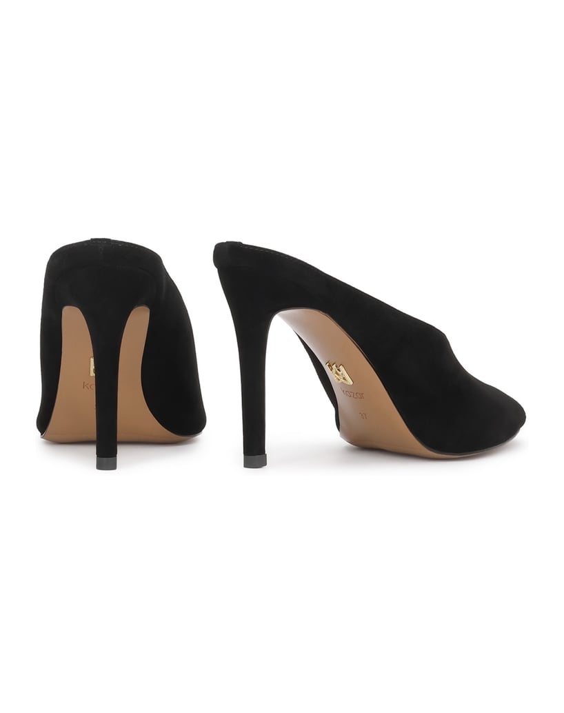 Kazar-Elegante-Stiletto-Flip-Flops-aus-Wildleder-mit-auffälligen-Aussparungen-schwarz