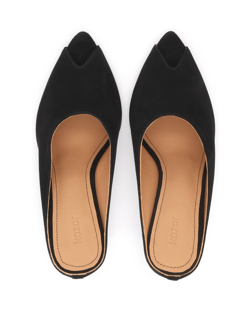 Kazar-Elegante-Stiletto-Flip-Flops-aus-Wildleder-mit-auffälligen-Aussparungen-schwarz