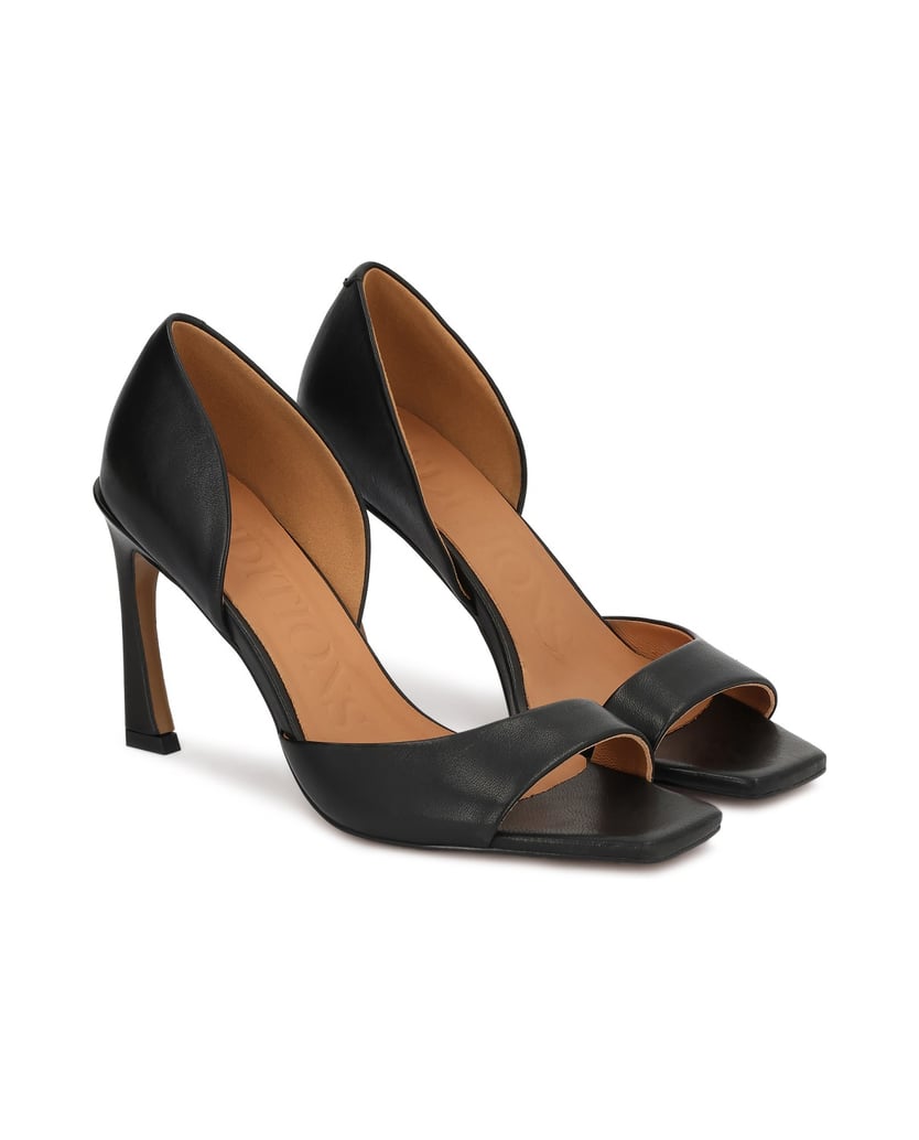 Kazar-Schwarze-Pumps-mit-Zehenklappe-schwarz