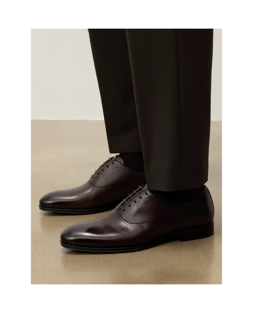 Kazar-Braune-Oxfords-aus-Naturleder-mit-dezenten-Brogues-braun