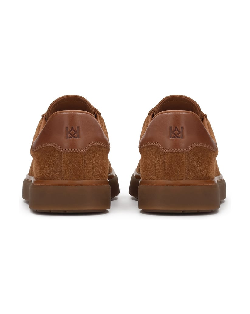 Kazar-Hellbraune-Sneakers-aus-Wildleder-camel
