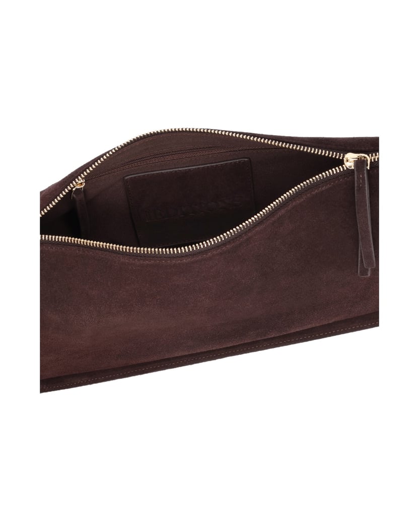 Kazar-Minimalistische-Taschen-aus-weichem-Wildleder-braun