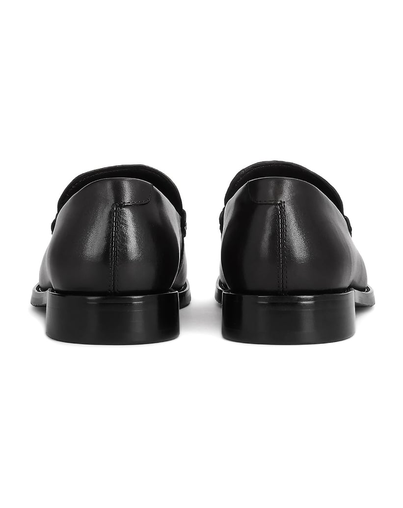 Kazar-Penny-Loafers-aus-Naturleder-für-Herren-schwarz