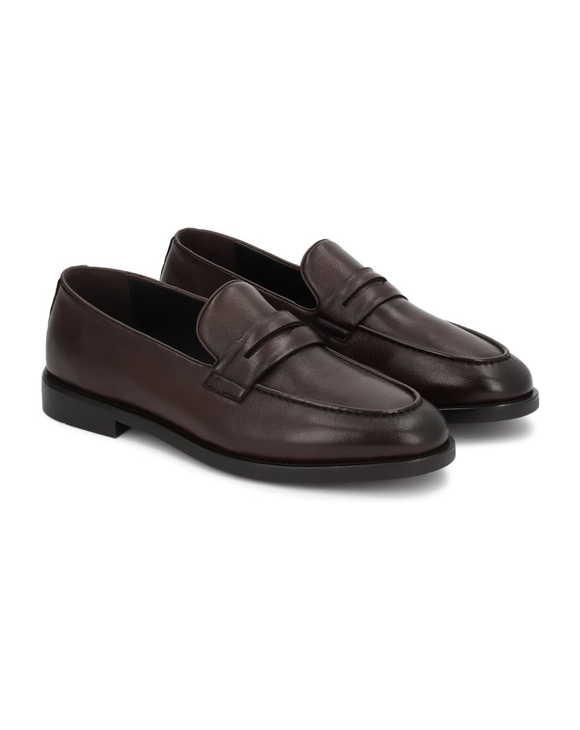 Kazar-Braune-Leder-Loafers-für-Herren-braun