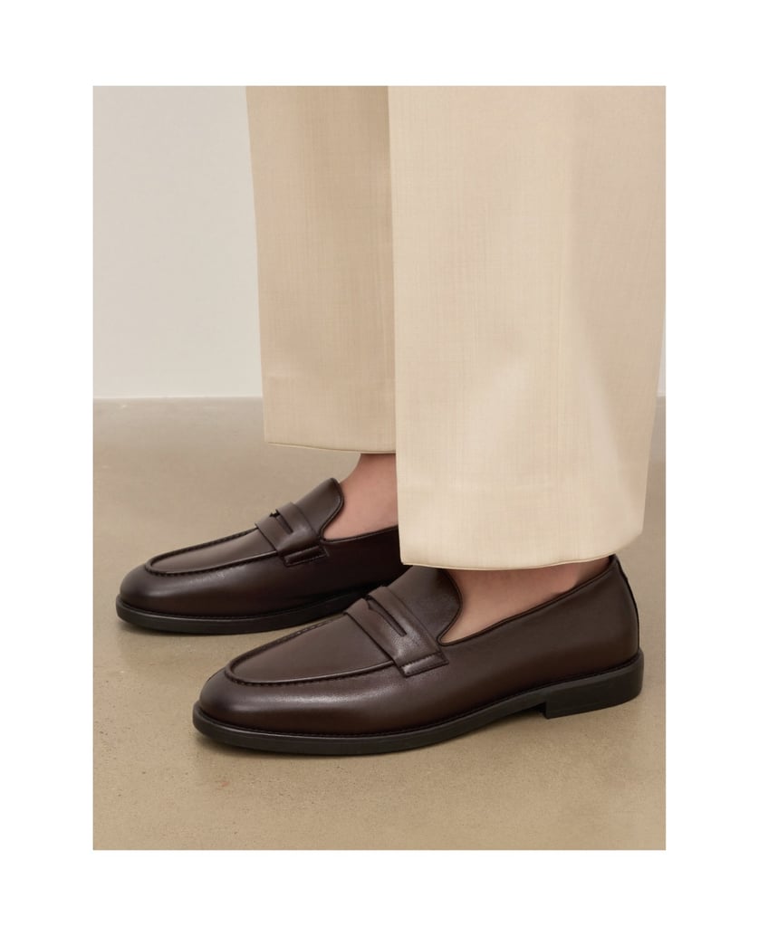 Kazar-Braune-Leder-Loafers-für-Herren-braun