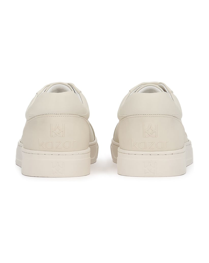 Kazar-Naturleder-basic-sneakers-weiss