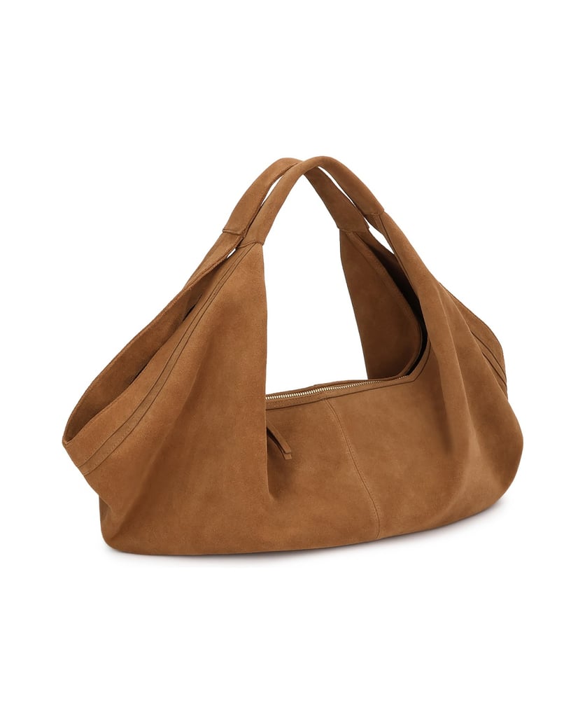 Kazar-Auffällige-Hobo-Tasche-aus-natürlichem-Wildleder-camel