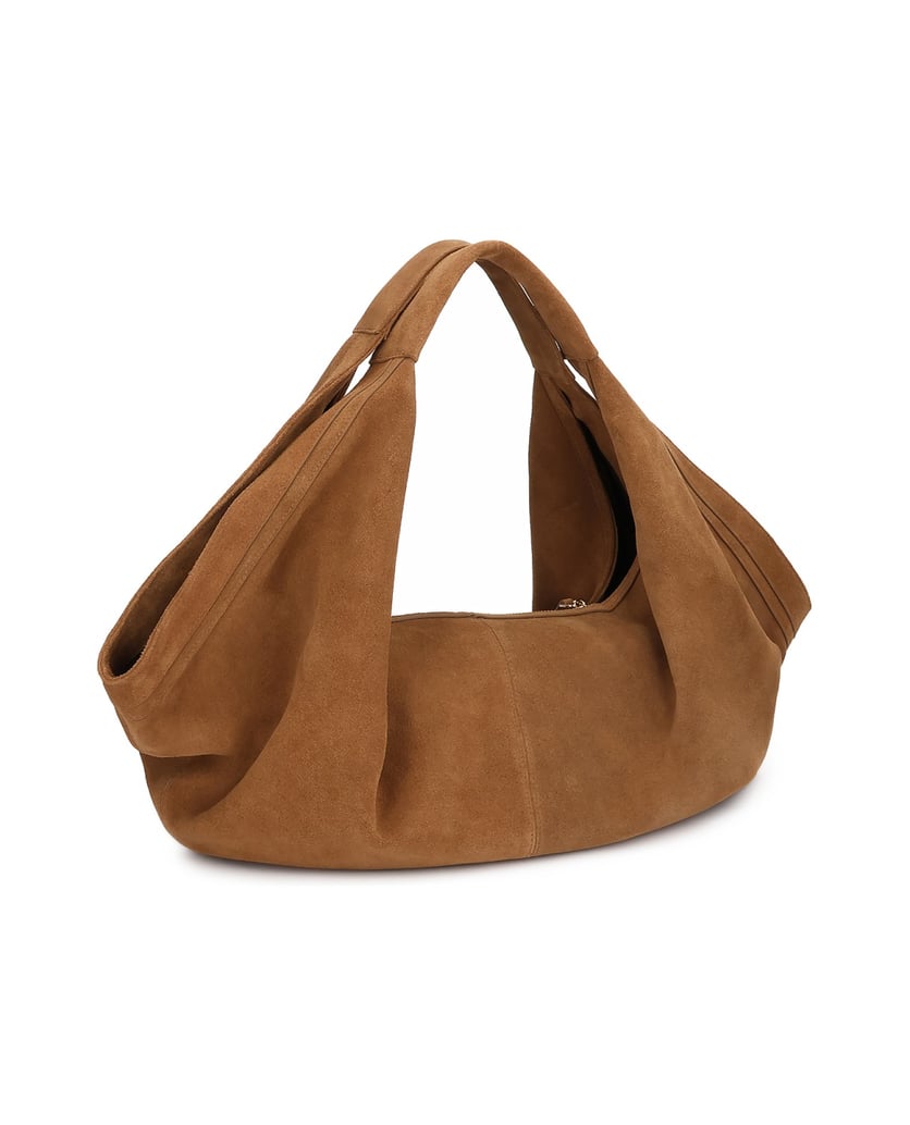 Kazar-Auffällige-Hobo-Tasche-aus-natürlichem-Wildleder-camel
