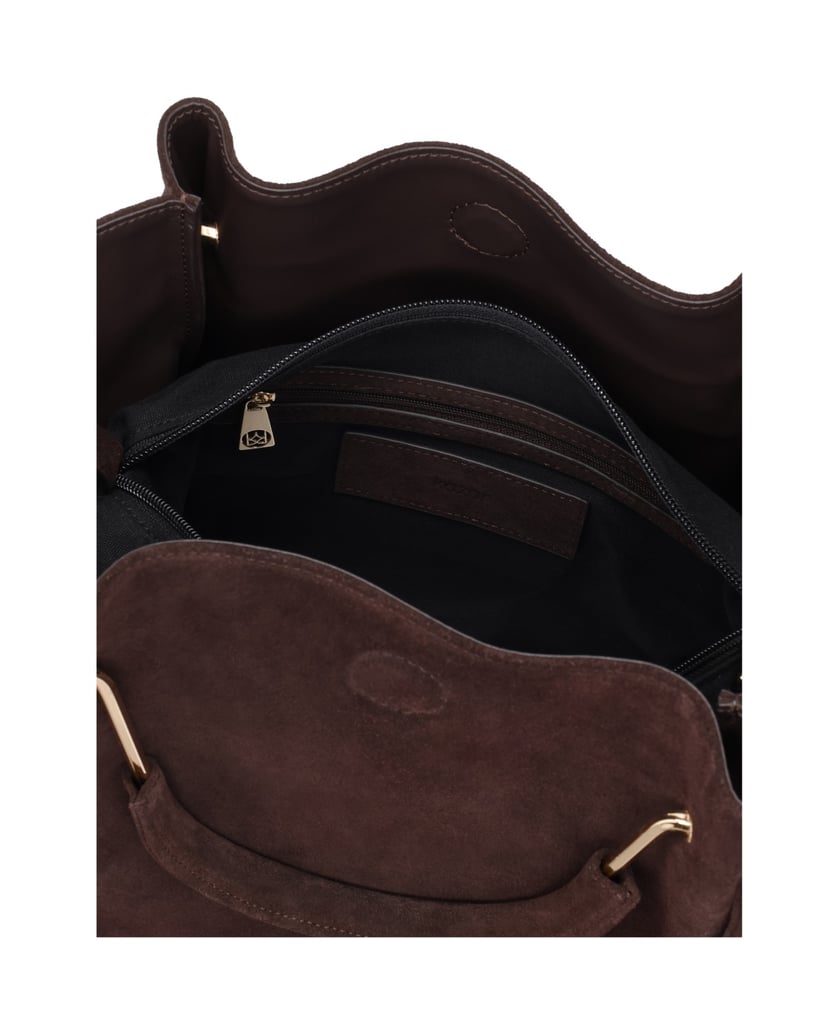 Kazar-Braune-Wildleder-Handtaschen-und-Schultertaschen-braun