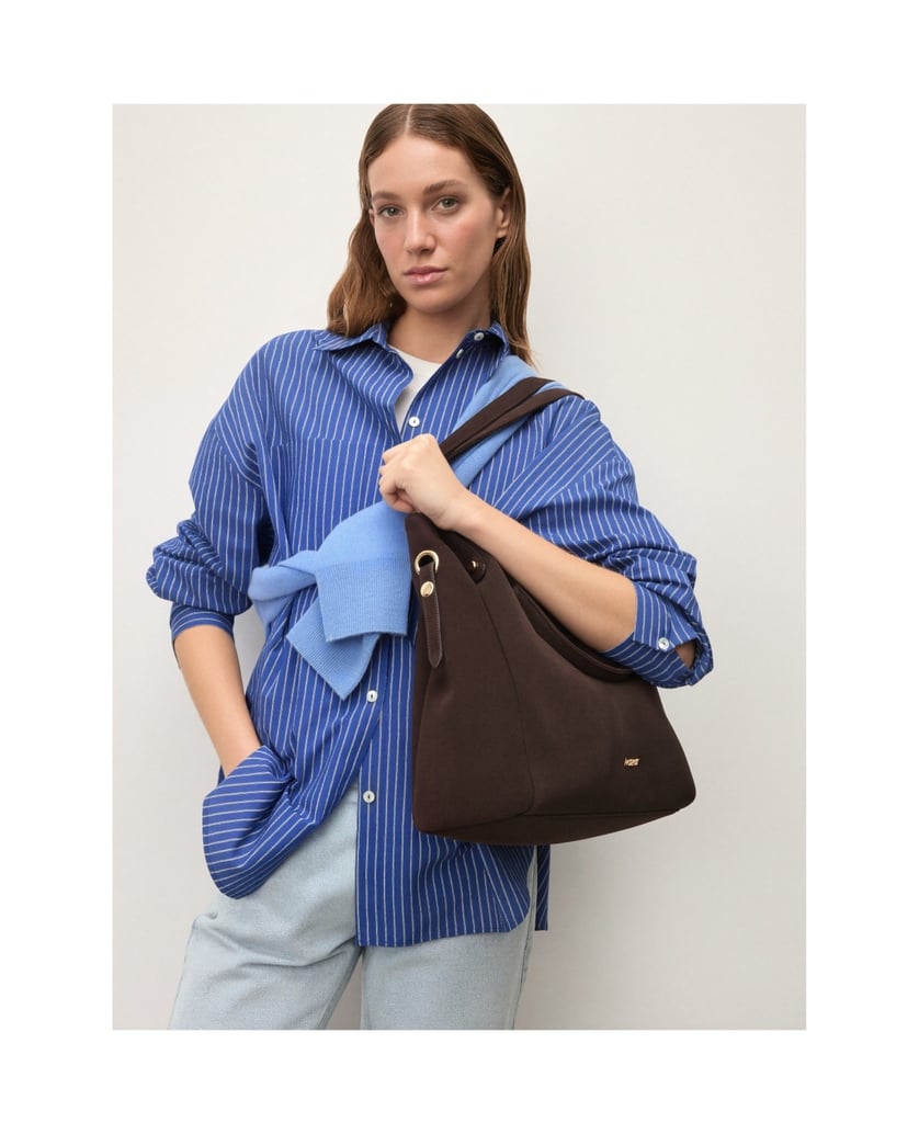 Kazar-Braune-Wildleder-Handtaschen-und-Schultertaschen-braun