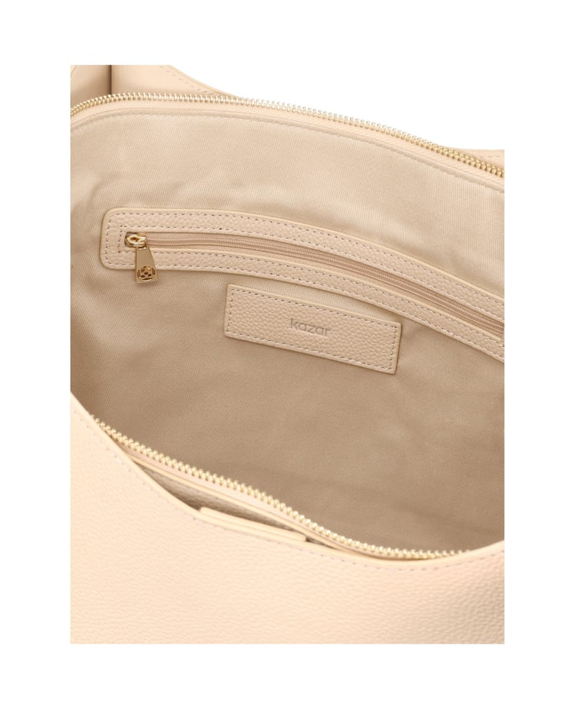 Kazar-Beige-geräumige-schultertaschen-beige