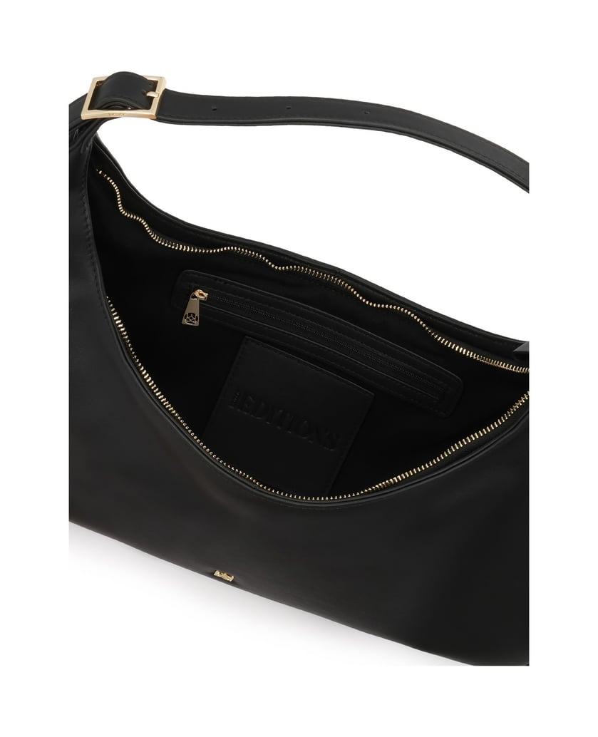 Kazar-Hobo-Tasche-aus-Leder-in-Schwarz-schwarz