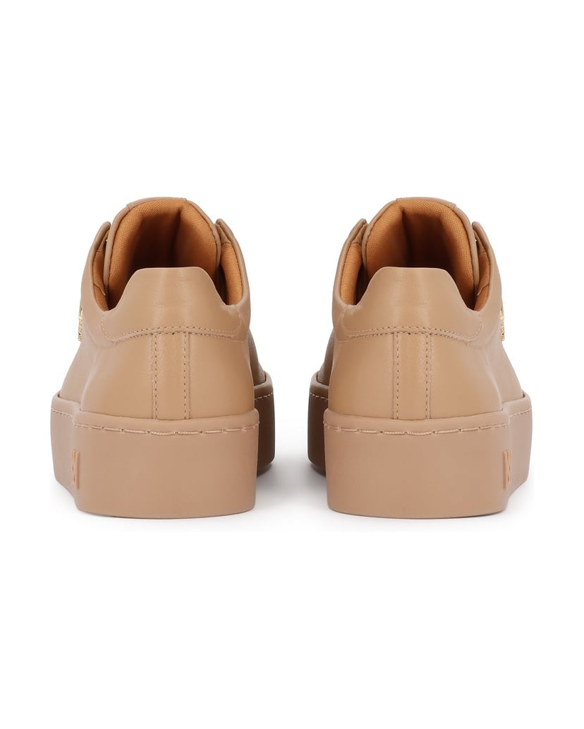 Kazar-Beigefarbene-Turnschuhe-mit-verdeckter-Schnürung-und-goldenen-Akzenten-beige