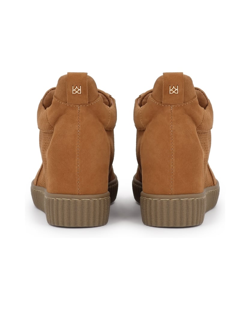 Kazar-Sneakers-aus-Wildleder-mit-verstecktem-Keilabsatz-camel