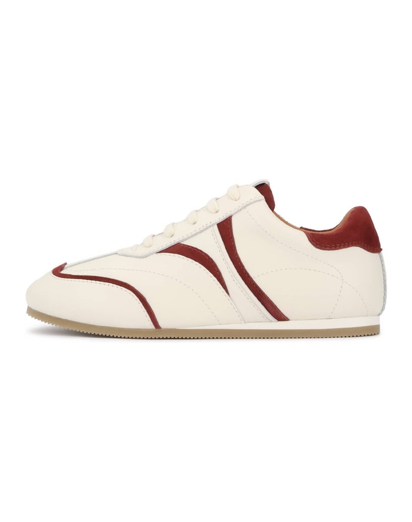 Kazar-Sneakers-aus-Leder-im-Vintage-Stil-weiss