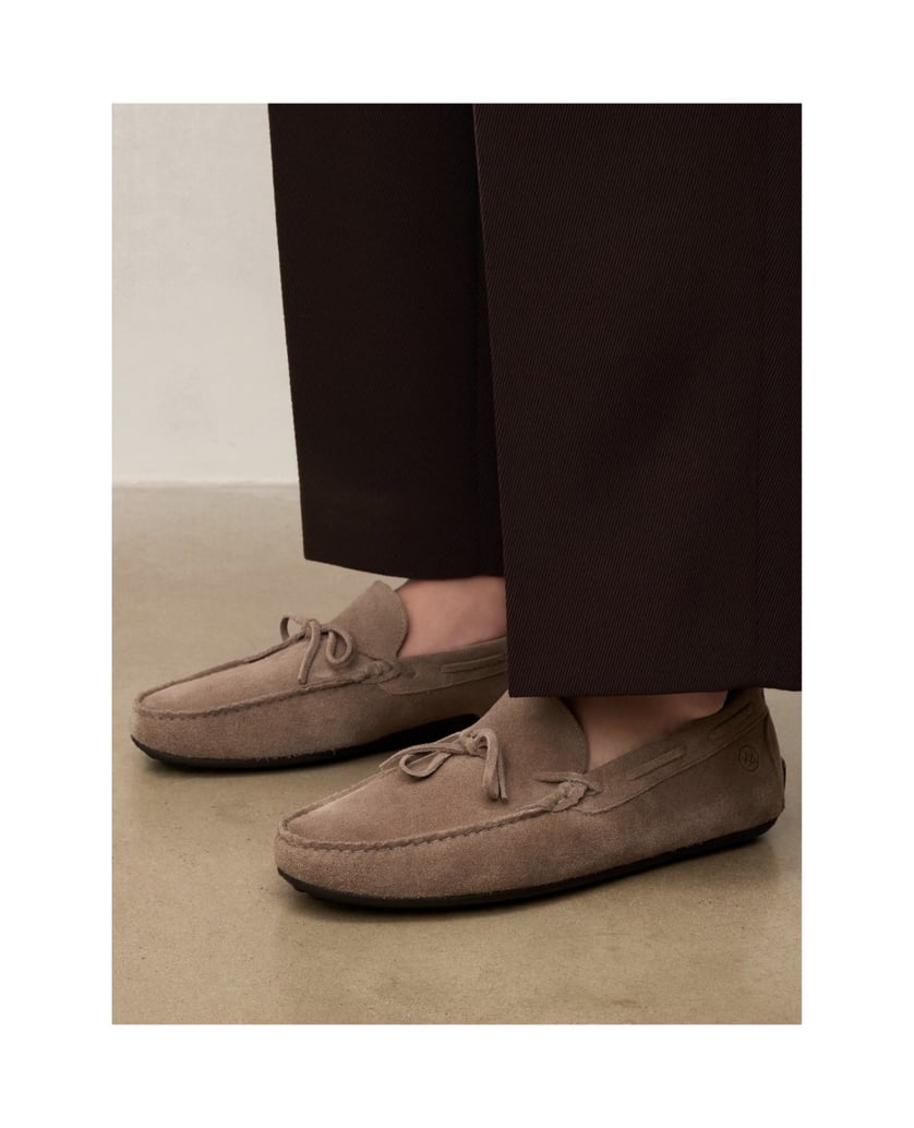 Kazar-Klassische-Herren-Mokassins-aus-grauem-Wildleder-grau