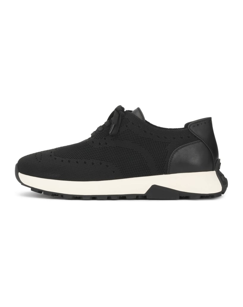 Kazar-Urban-Sneakers-aus-Gewebe-und-Leder-schwarz