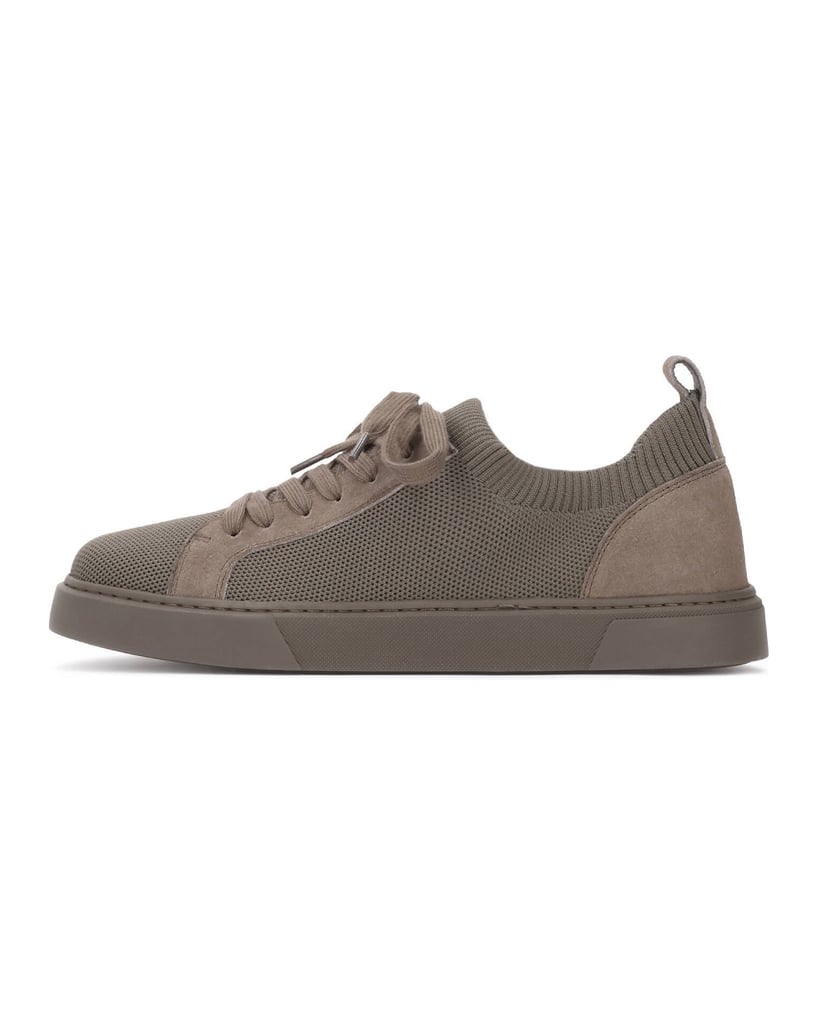 Kazar-Sneakers-in-Taupe-aus-Gewebe-und-Wildleder-taupe