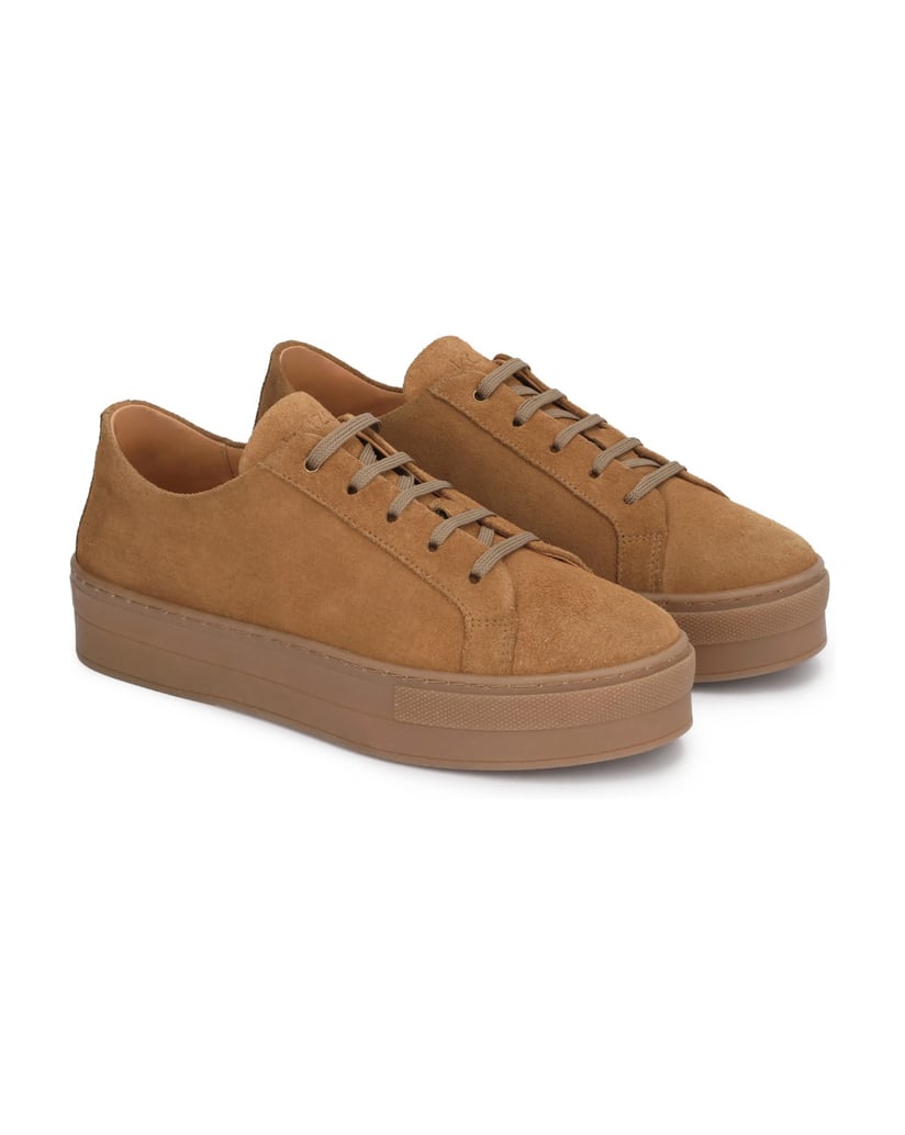 Kazar-Hellbraune-Sneakers-aus-Wildleder-camel