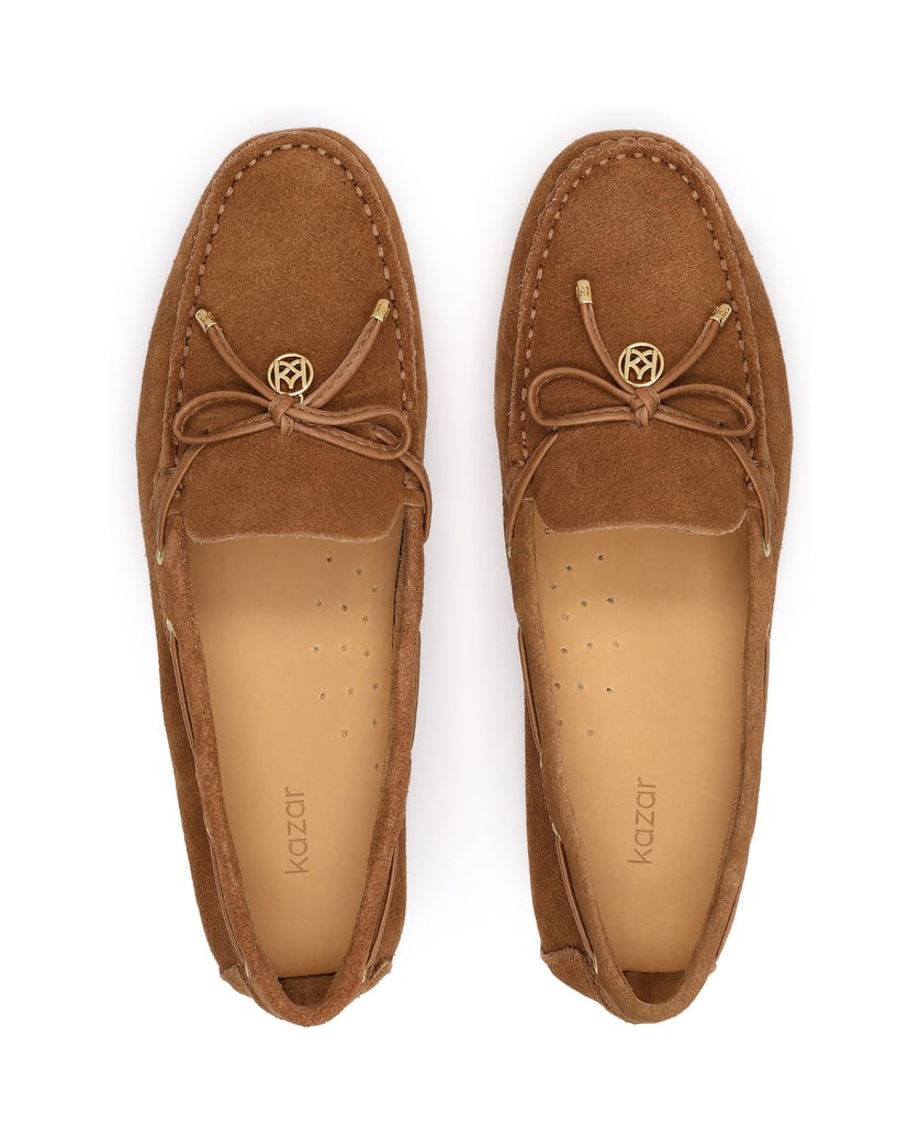 Kazar-Mokassins-aus-Wildleder-mit-Schnüren-für-Frauen-camel