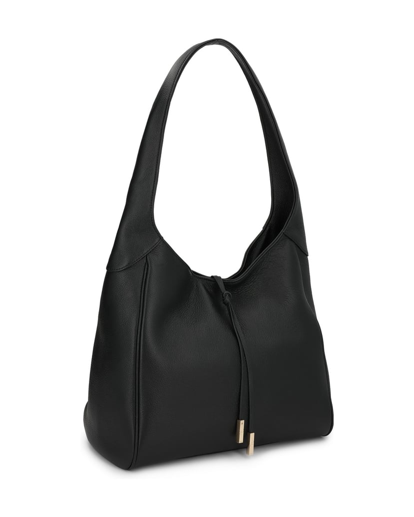 Kazar-Schwarze-Tasche-mit-dekorativen-Gürteln-schwarz