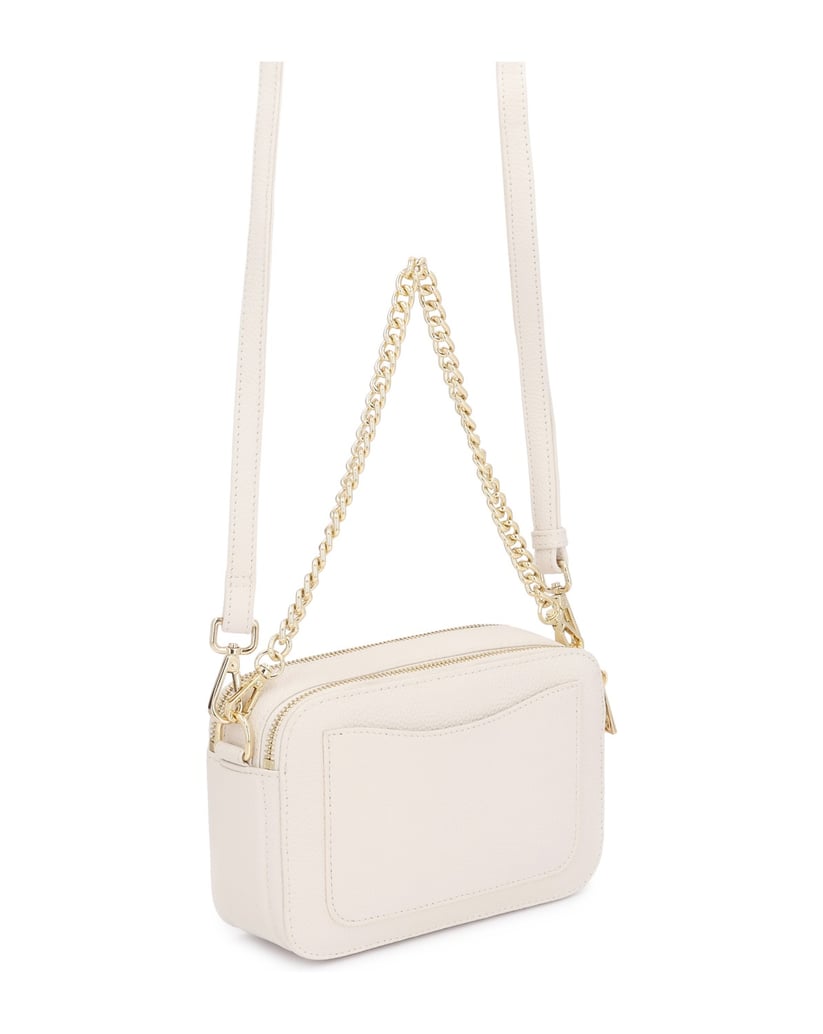 Kazar-Kompakte-Tasche-aus-Naturleder-weiss