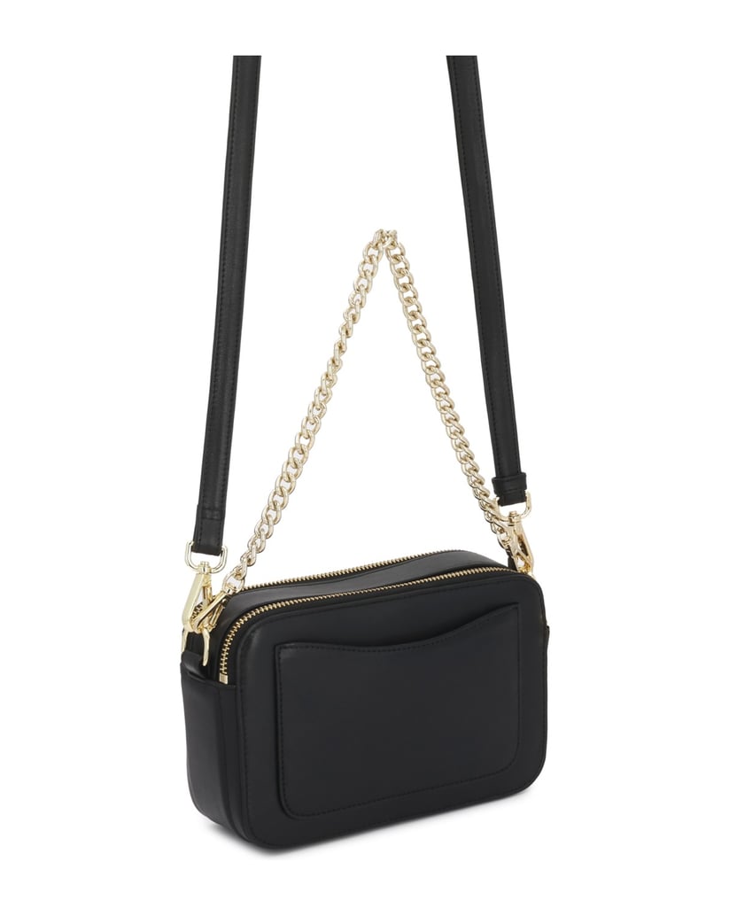 Kazar-Kompakte-Crossbody-Tasche-aus-Naturleder-schwarz