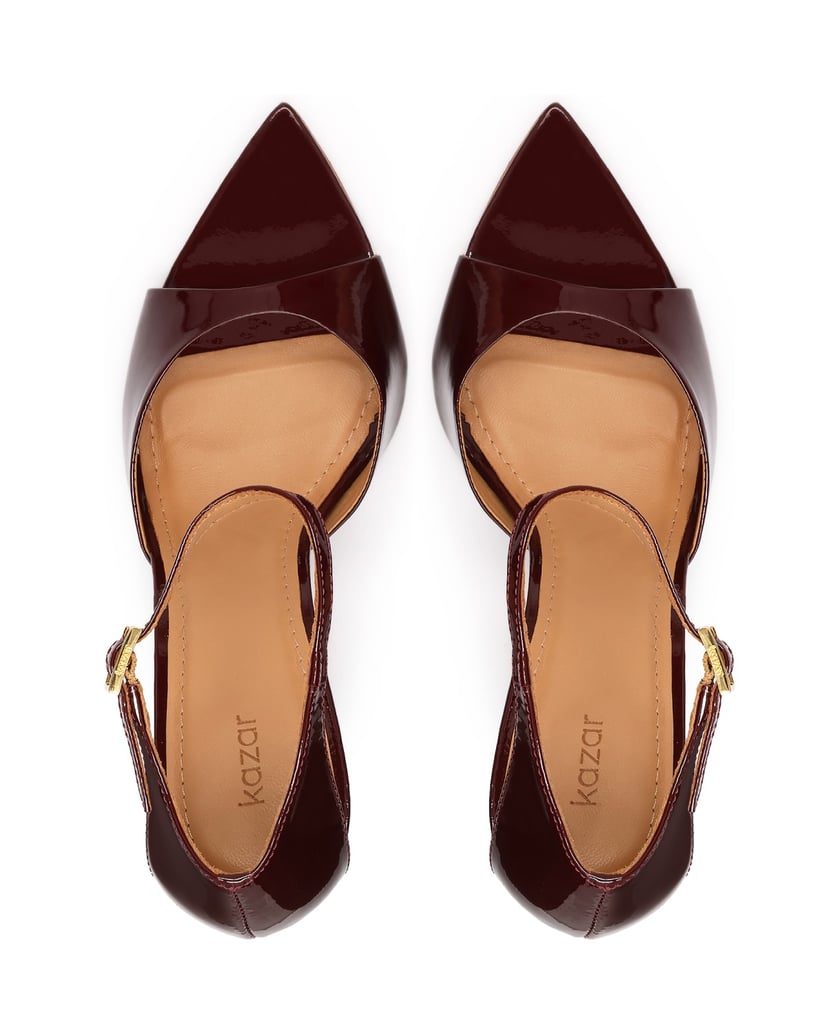 Kazar-Elegante-burgunderfarbene-Lackledersandalen-mit-schlankem-Stilettoabsatz-rot