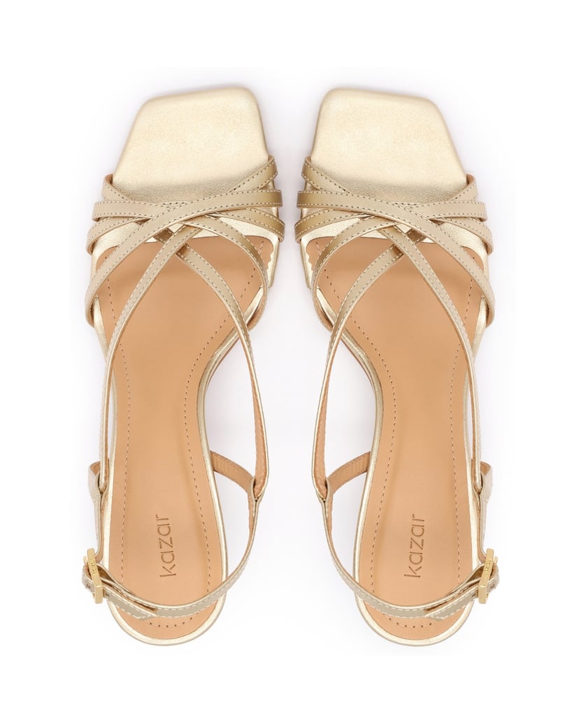 Kazar-Elegante-goldene-Sandalen-gold