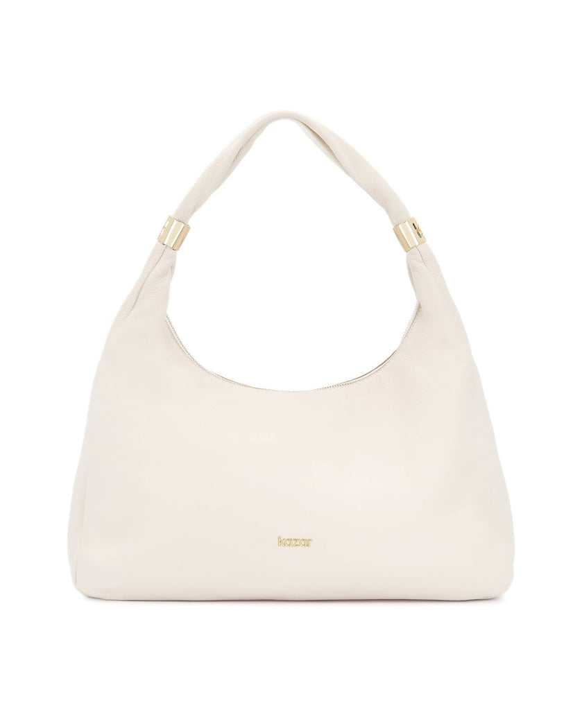 Kazar-Minimalistische-schultertaschen-aus-weichem-leder-weiss