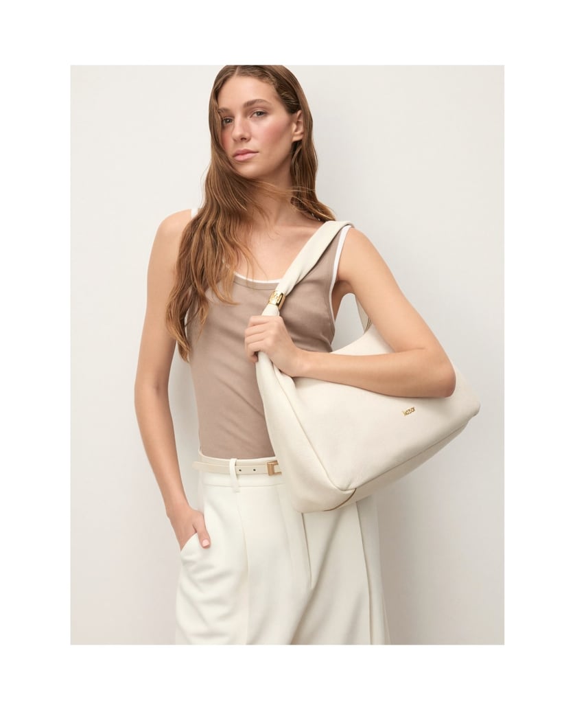 Kazar-Minimalistische-schultertaschen-aus-weichem-leder-weiss