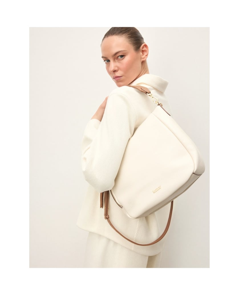 Kazar-Taschen-aus-weißem-Leder-mit-kontrastierenden-Details-weiss