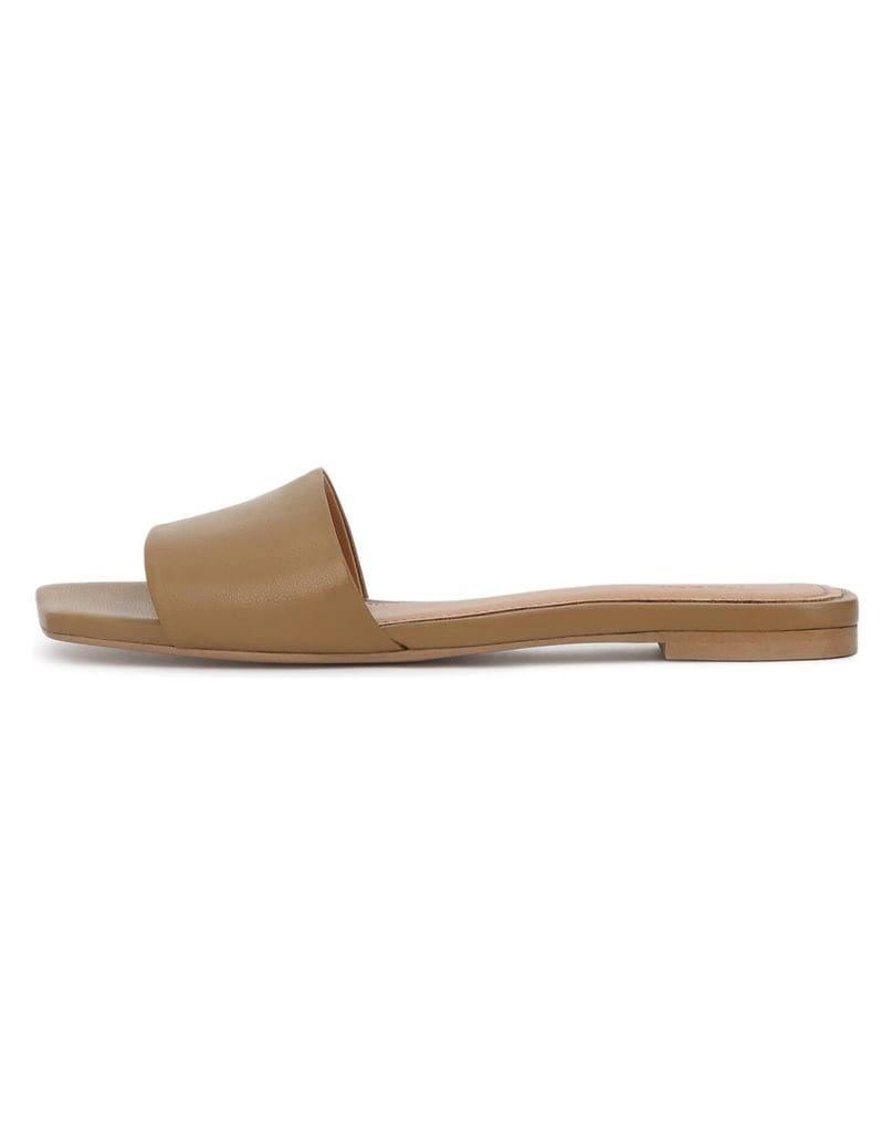 Kazar-Minimalistische-flache-Mules-aus-naturleder-beige