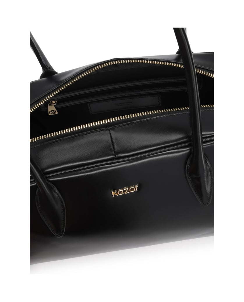 Kazar-Minimalistische-Taschen-aus-Leder-in-Schwarz-schwarz