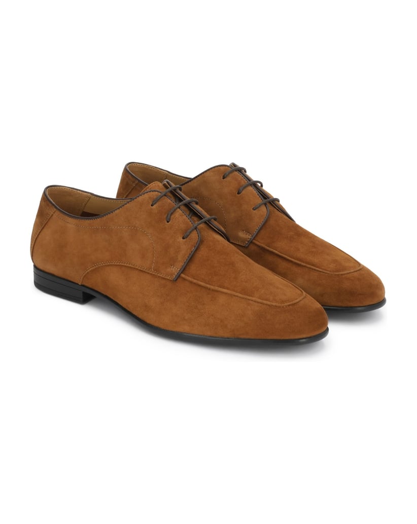 Kazar-Herrenschuhe-aus-braunem-Wildleder-mit-Schnürung-braun