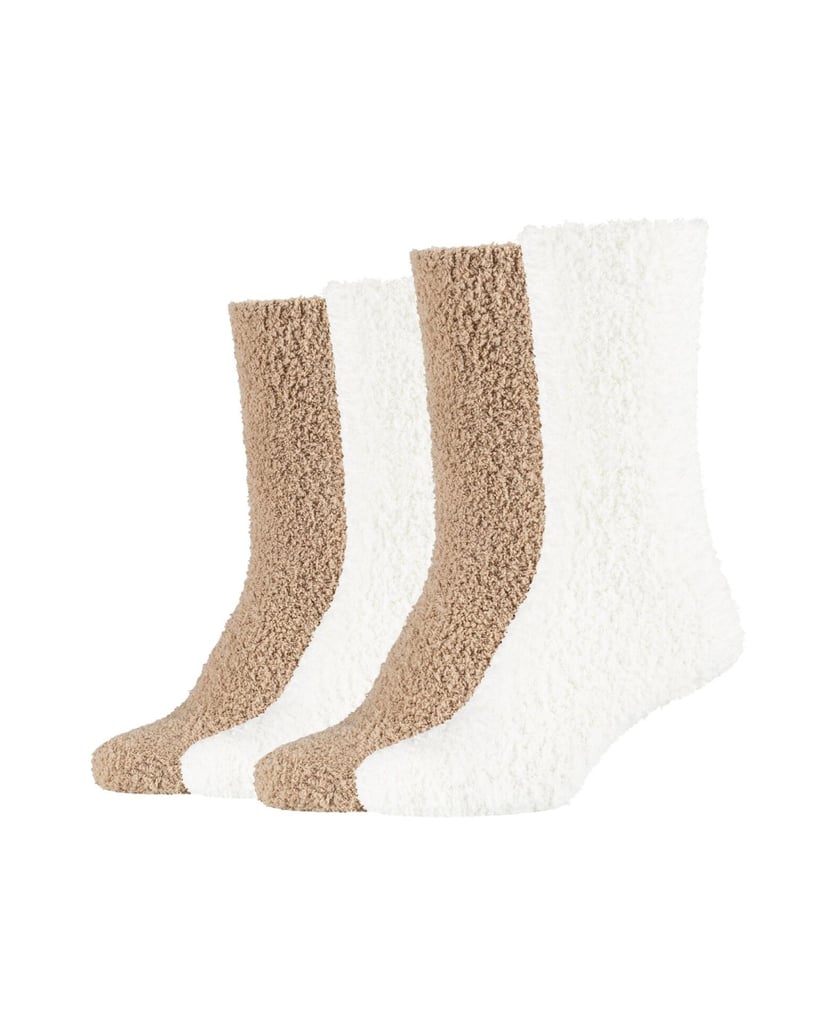 Camano-Socken-Cosy-Kuschelsocken-Flauschig-Warm-Damen-Lang-Flauschsocken-Für-Winter-Plüschsocken-Set-Frauen