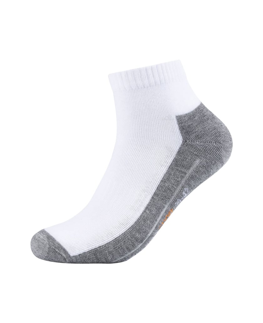 Camano-Sportsocken-kurz-Atmungsaktiv-Bequem-Perfekte-Passform-Tennissocken-Verstärkt-Herren-und-Damen-pro-tex-weiss