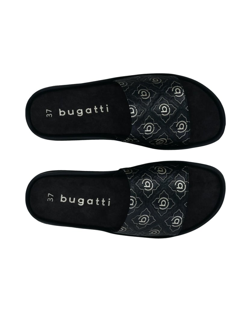 BUGATTI-Pantoletten-schwarz